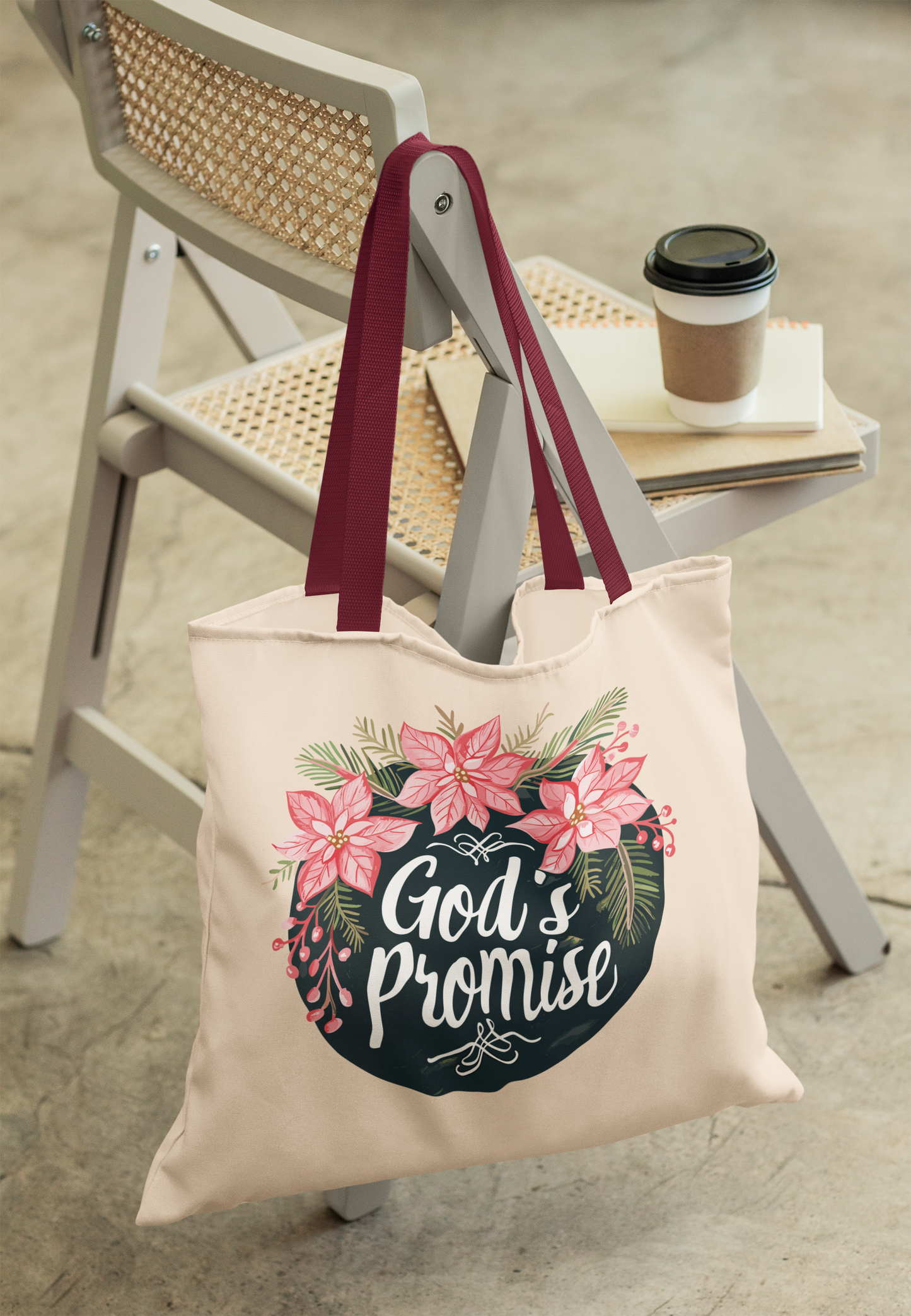 "God's Promise'- Premium Canvas Tote Bag