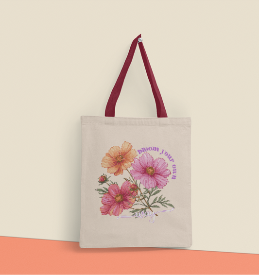 Bloom As Your Are -Premium Canvas Tote Bag