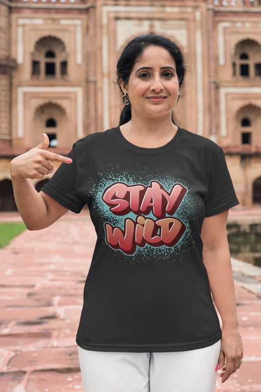 Stay Wild - Unisex Standard Crew T-Shirt