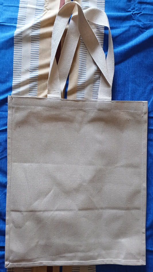Jumbo XL bag -Box Type Starched Canvas Bags