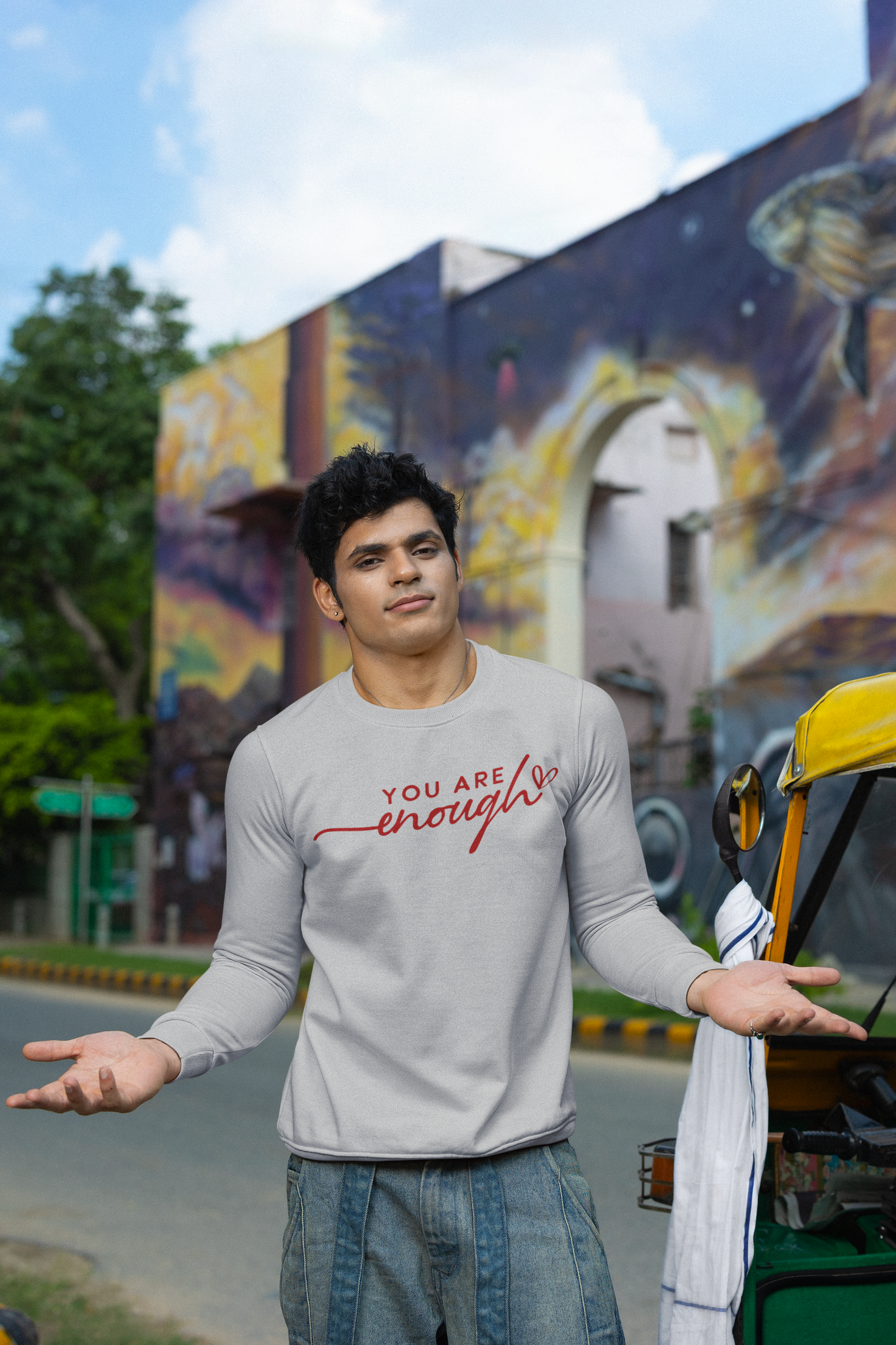 'You Are Enough'- Unisex Sweatshirt