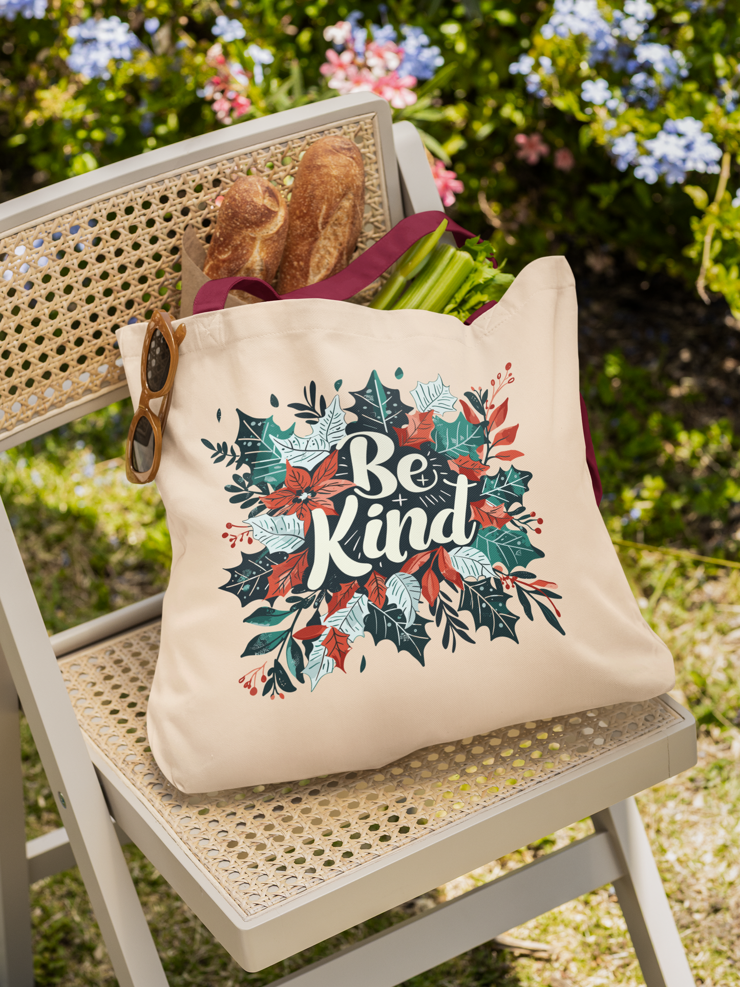 👜 "Be Kind"-Premium Canvas Tote Bag