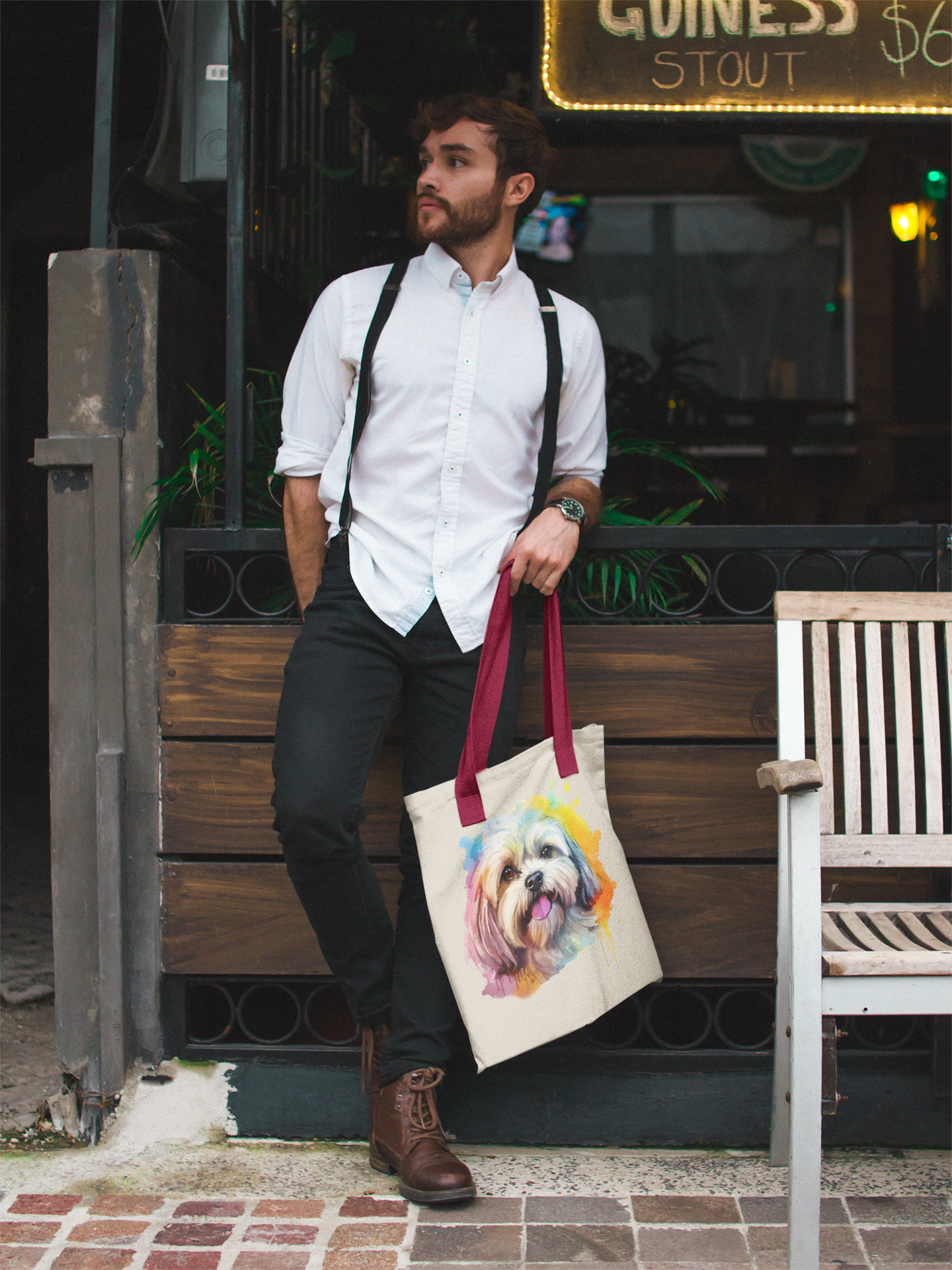 Shitzu - Premium Canvas Tote Bag