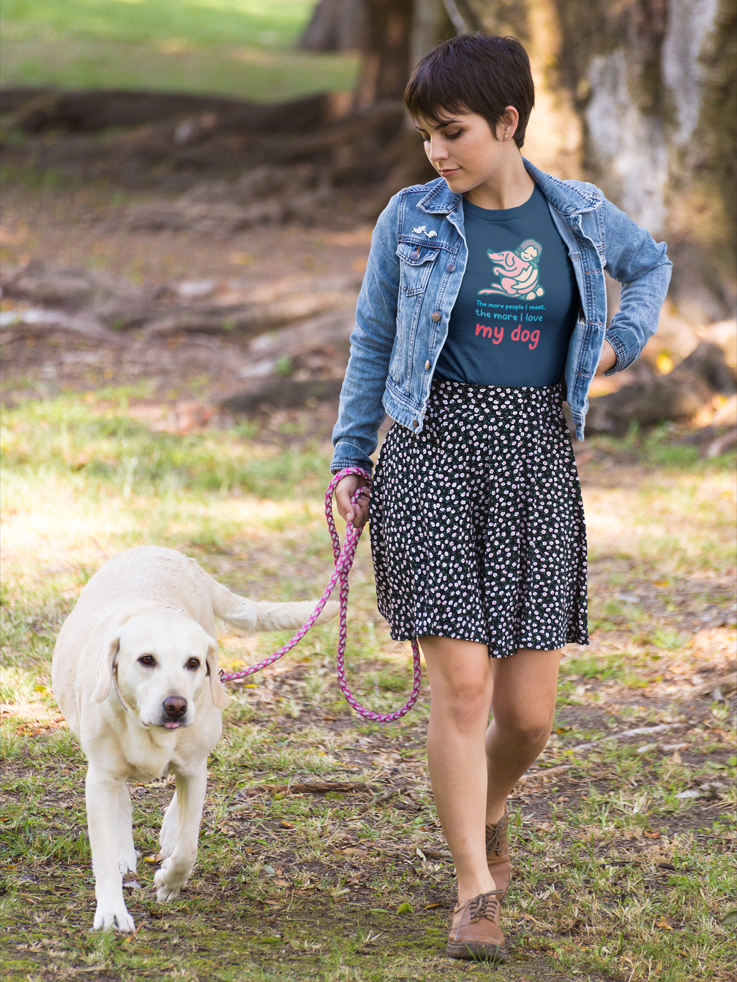 My Dog & Me - Women's Classic T-Shirt