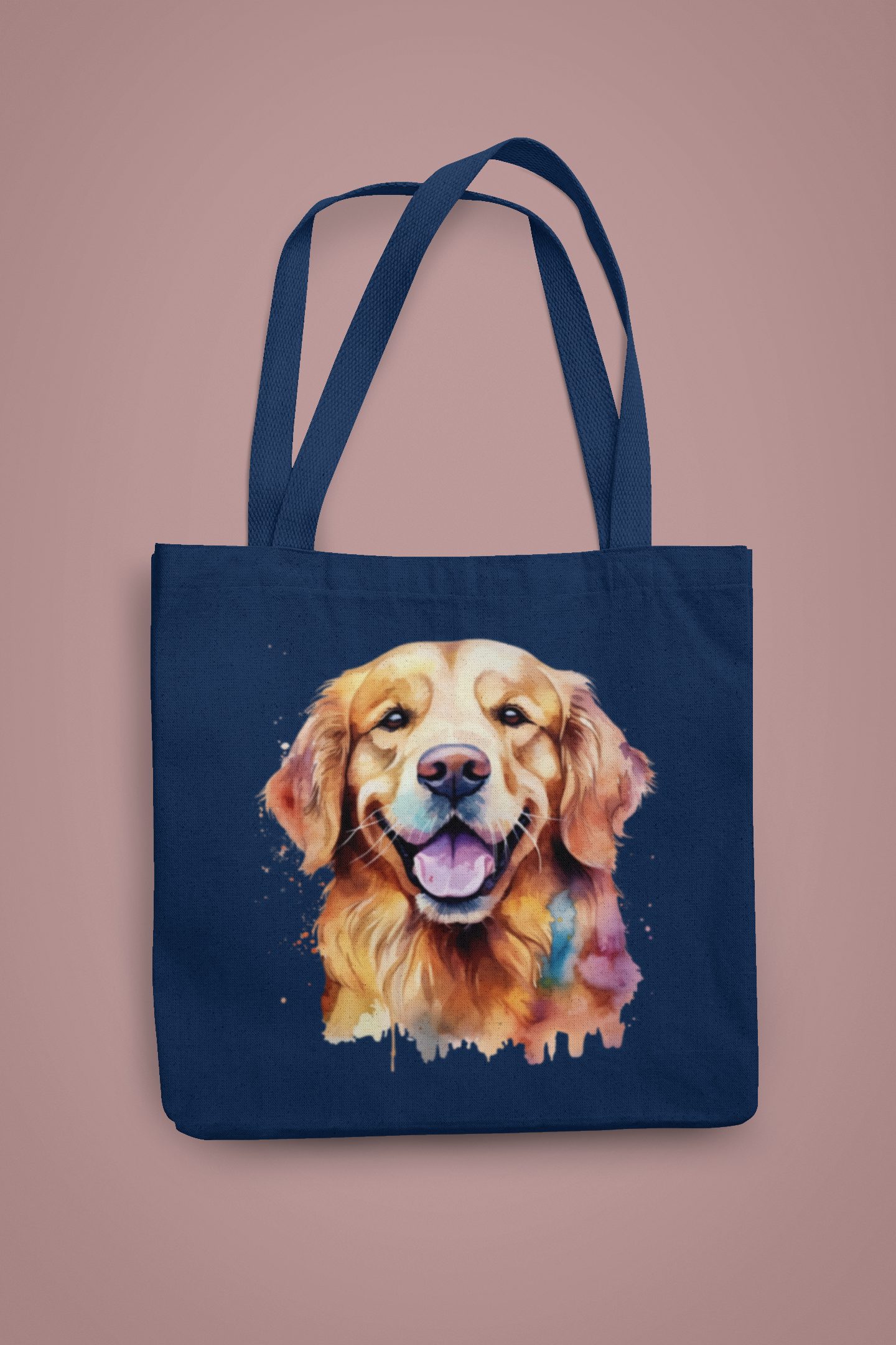 Golden Retriever - Premium Canvas Tote Bag