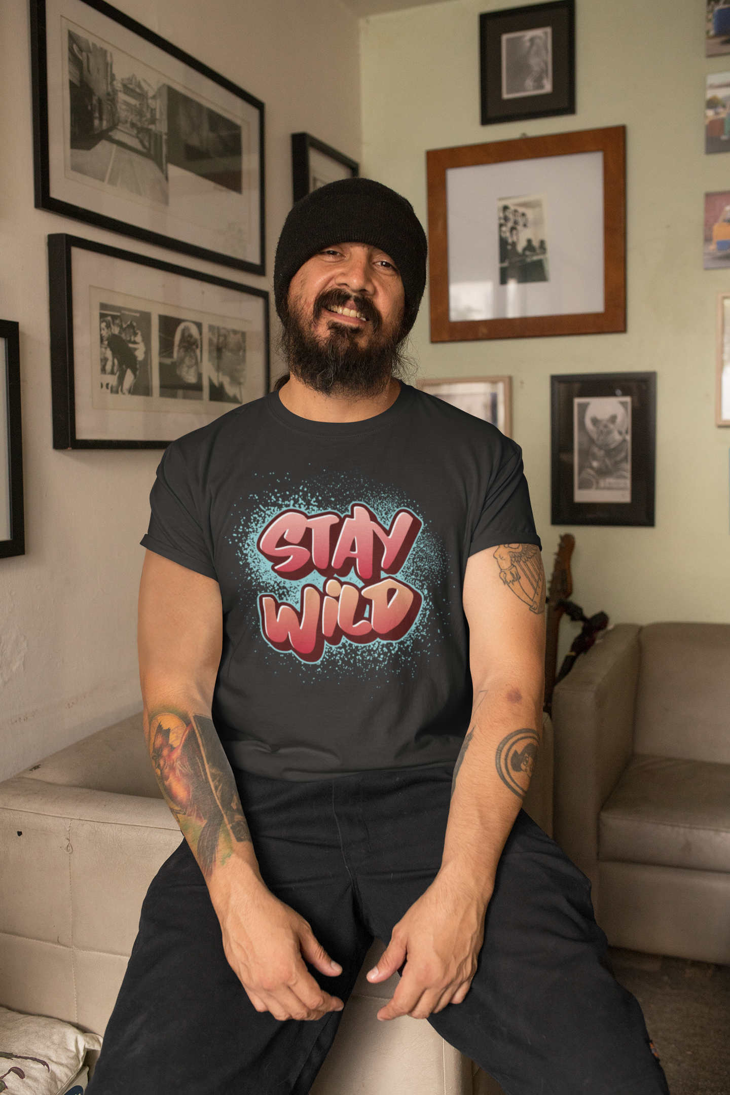 Stay Wild - Unisex Standard Crew T-Shirt