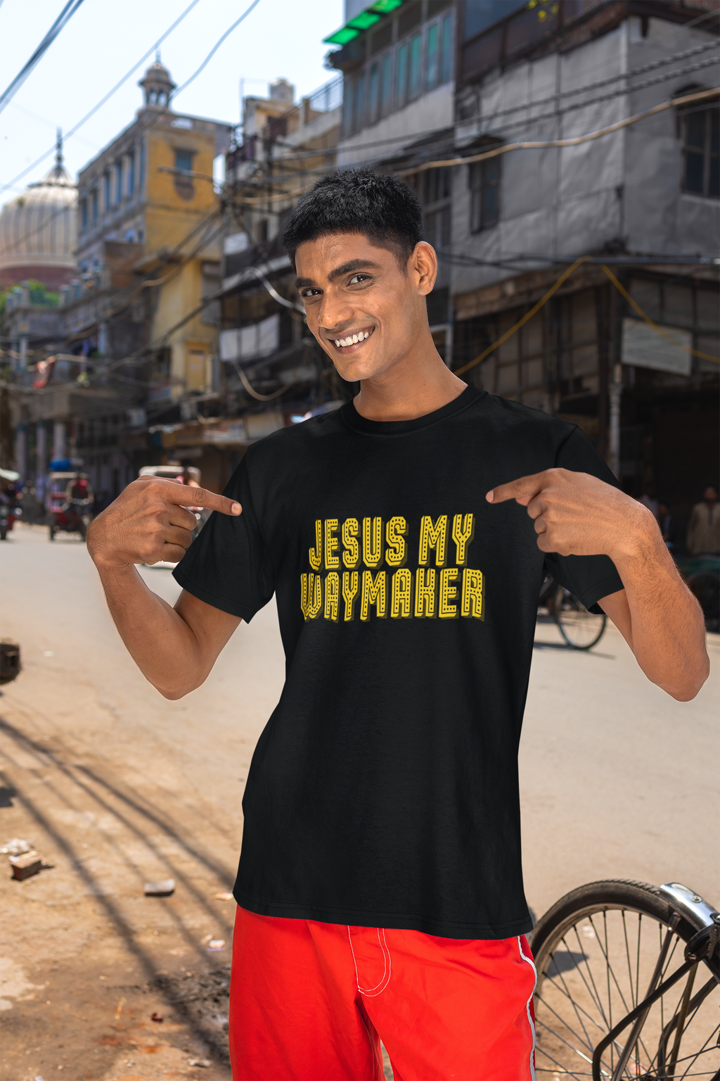 Jesus My Waymaker - Unisex Supima T-Shirt