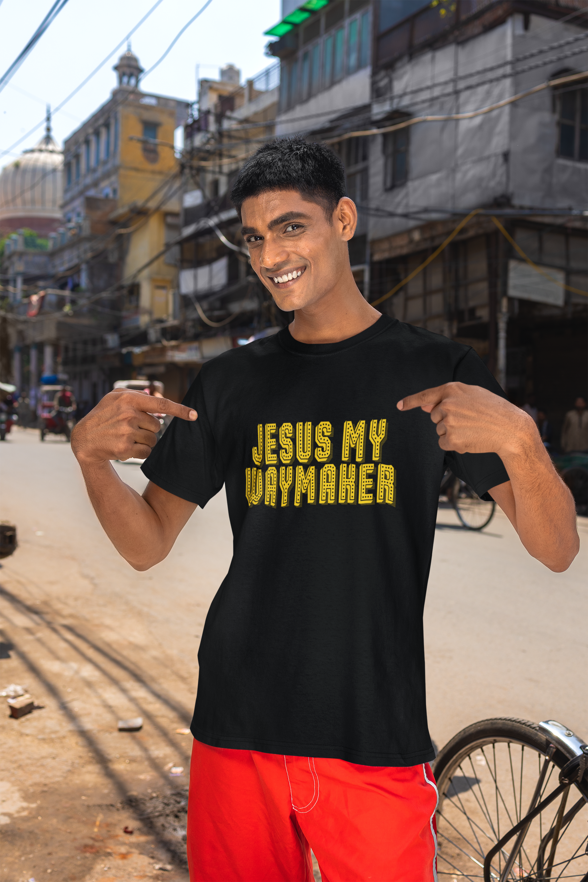 Jesus My Waymaker - Unisex Supima T-Shirt