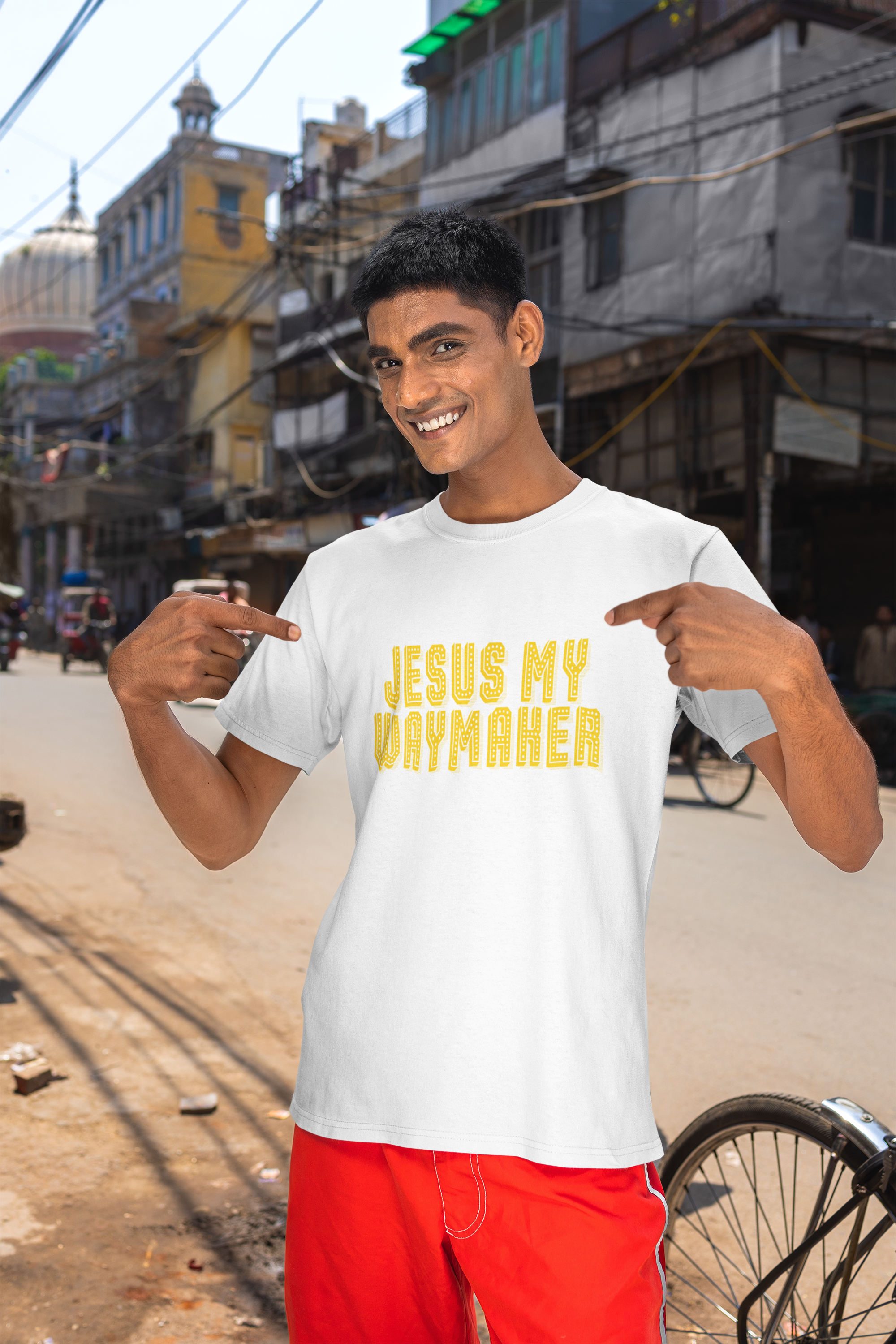 Jesus My Waymaker - Unisex Supima T-Shirt
