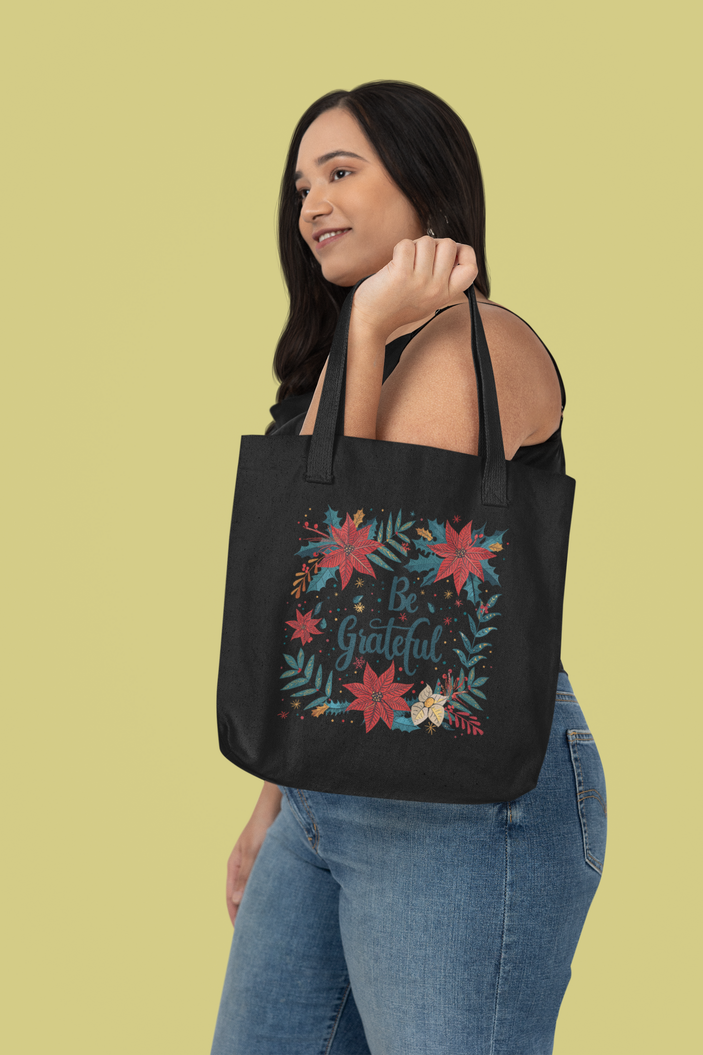Be Grateful- Premium Canvas Tote Bag