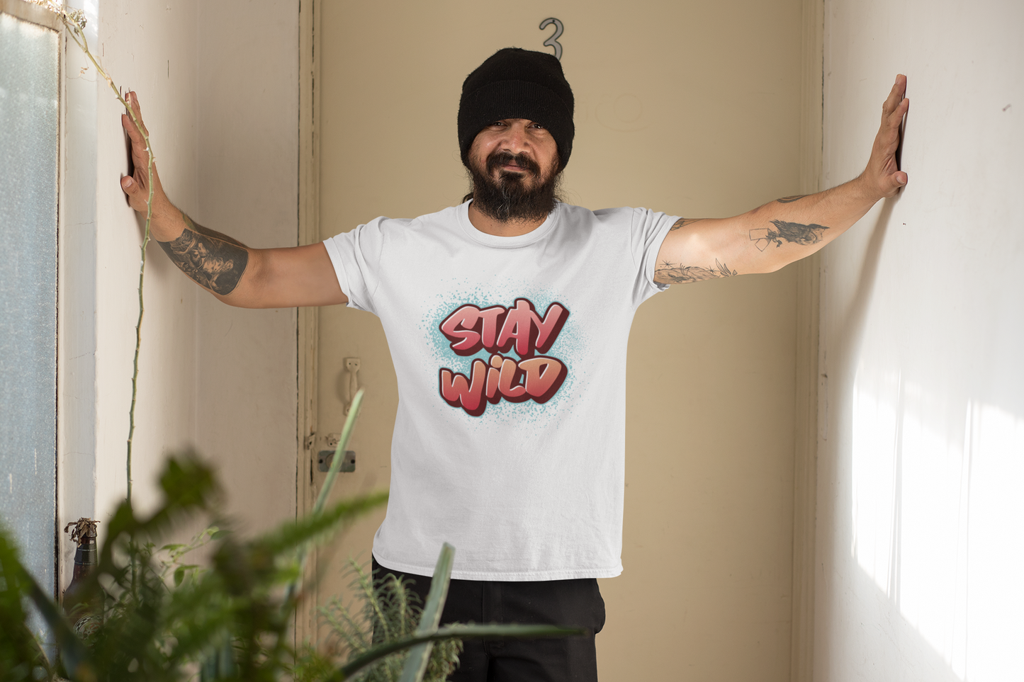 Stay Wild - Unisex Standard Crew T-Shirt