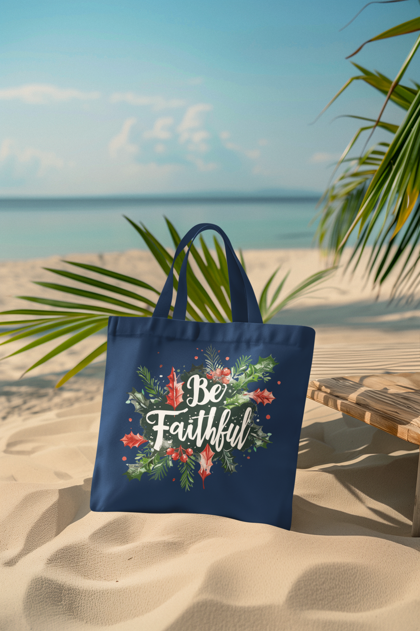 "Be Faithful'- Premium Canvas Tote Bag