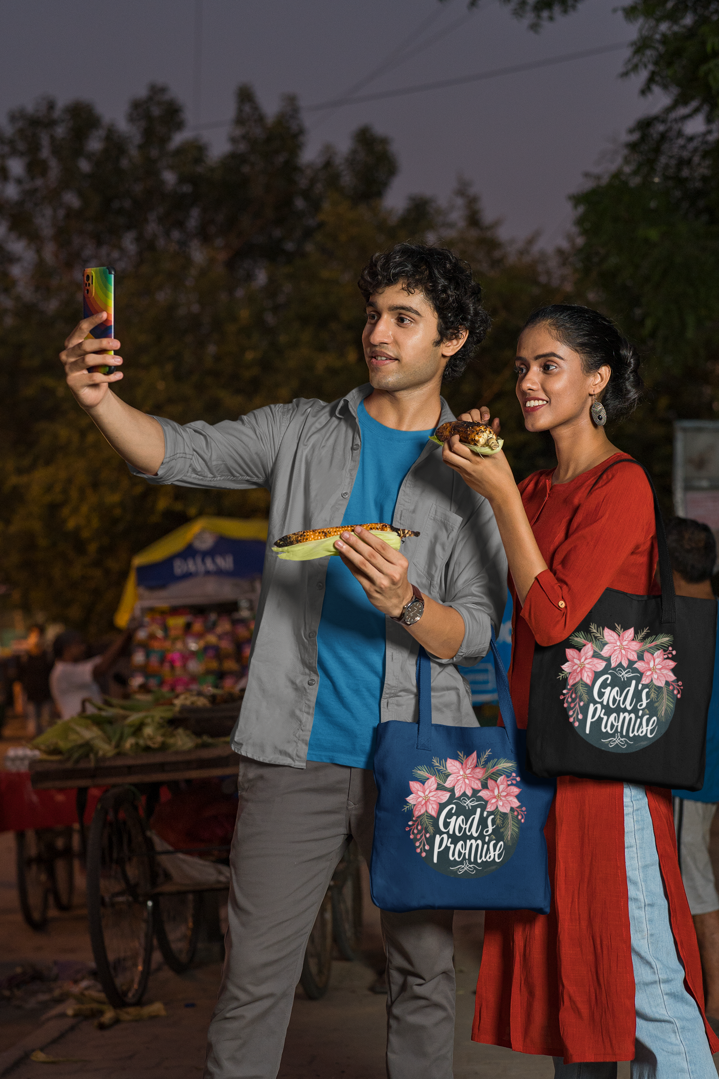 "God's Promise'- Premium Canvas Tote Bag