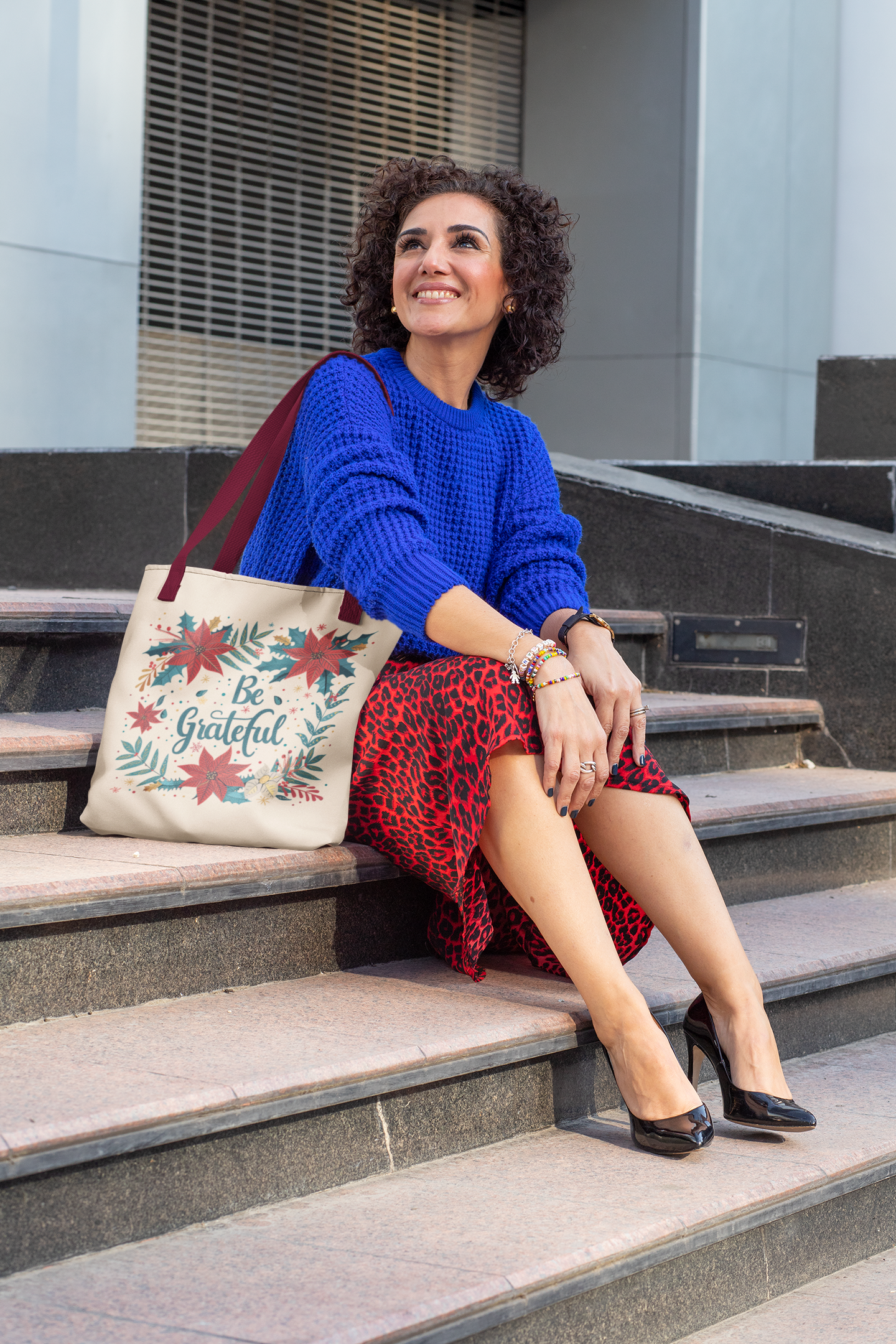 Be Grateful- Premium Canvas Tote Bag