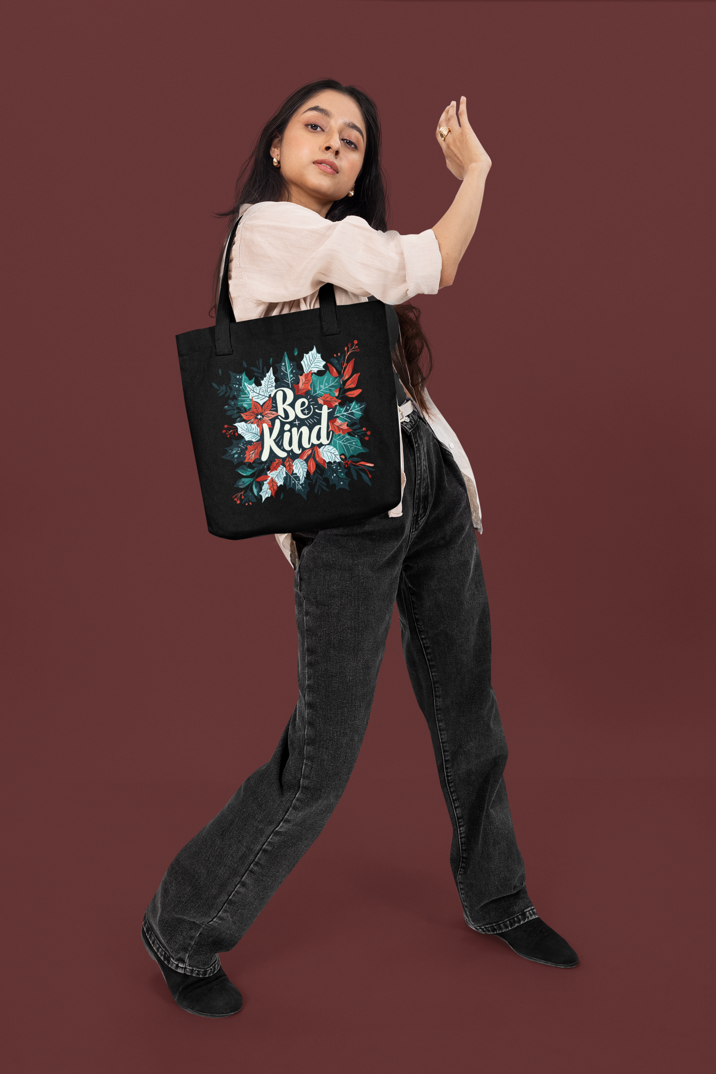 👜 "Be Kind"-Premium Canvas Tote Bag