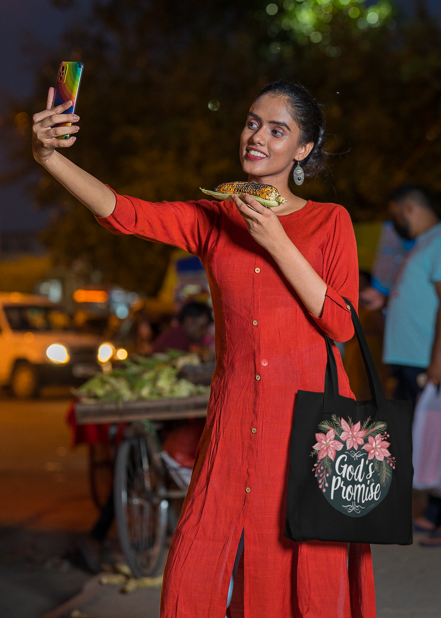 "God's Promise'- Premium Canvas Tote Bag